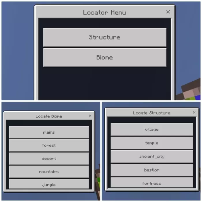 Biome and Structure Compass Mod / Addon pic 3