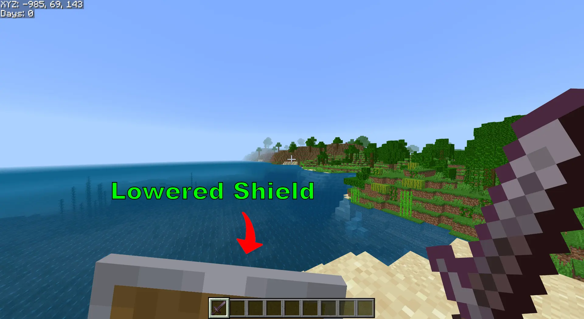 FPS boost & cleaner UI Resource Pack screenshot