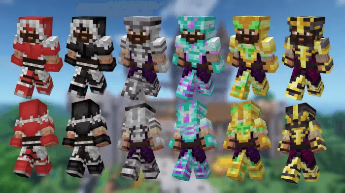 Armor Reimagined 3D – Addon / Texture Pack screenshot