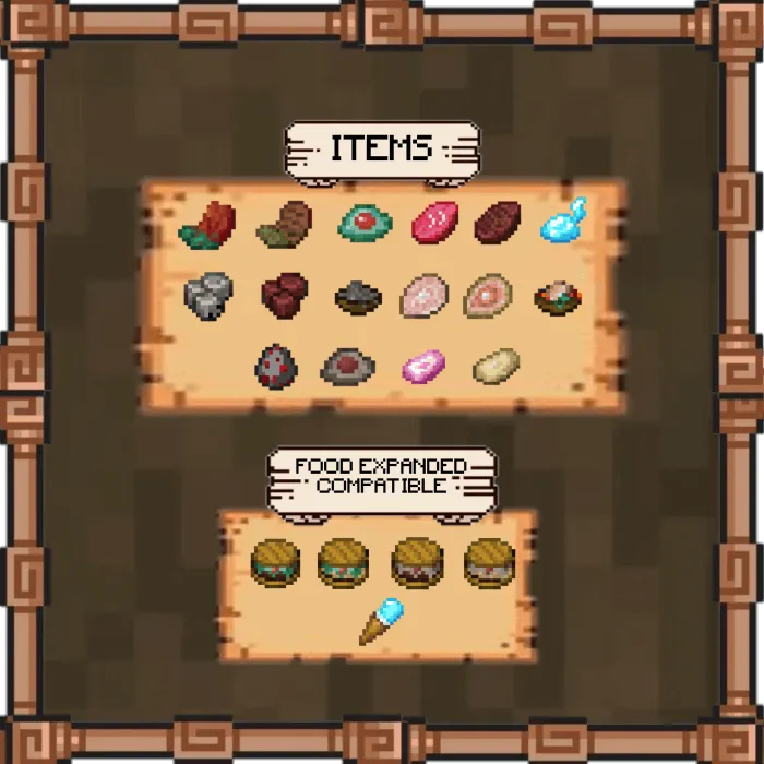 The Unusual Food Expanded Addon screenshot