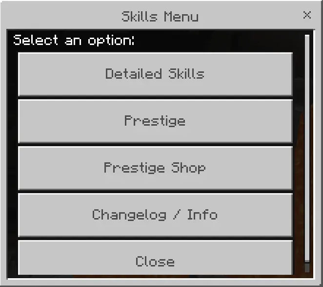 Skill Levels and Prestige System Mod / Addon screenshot