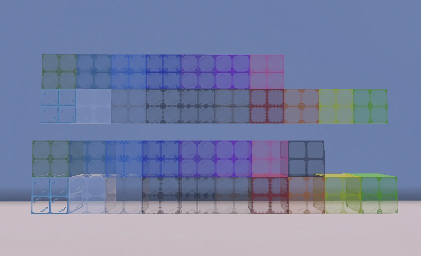 improved glass – Addon / Texture Pack screenshot