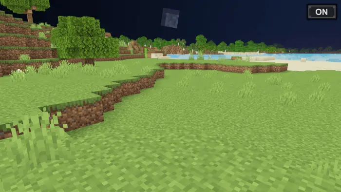 Night Vision [MCPE/Bedrock] – Addon / Texture Pack screenshot