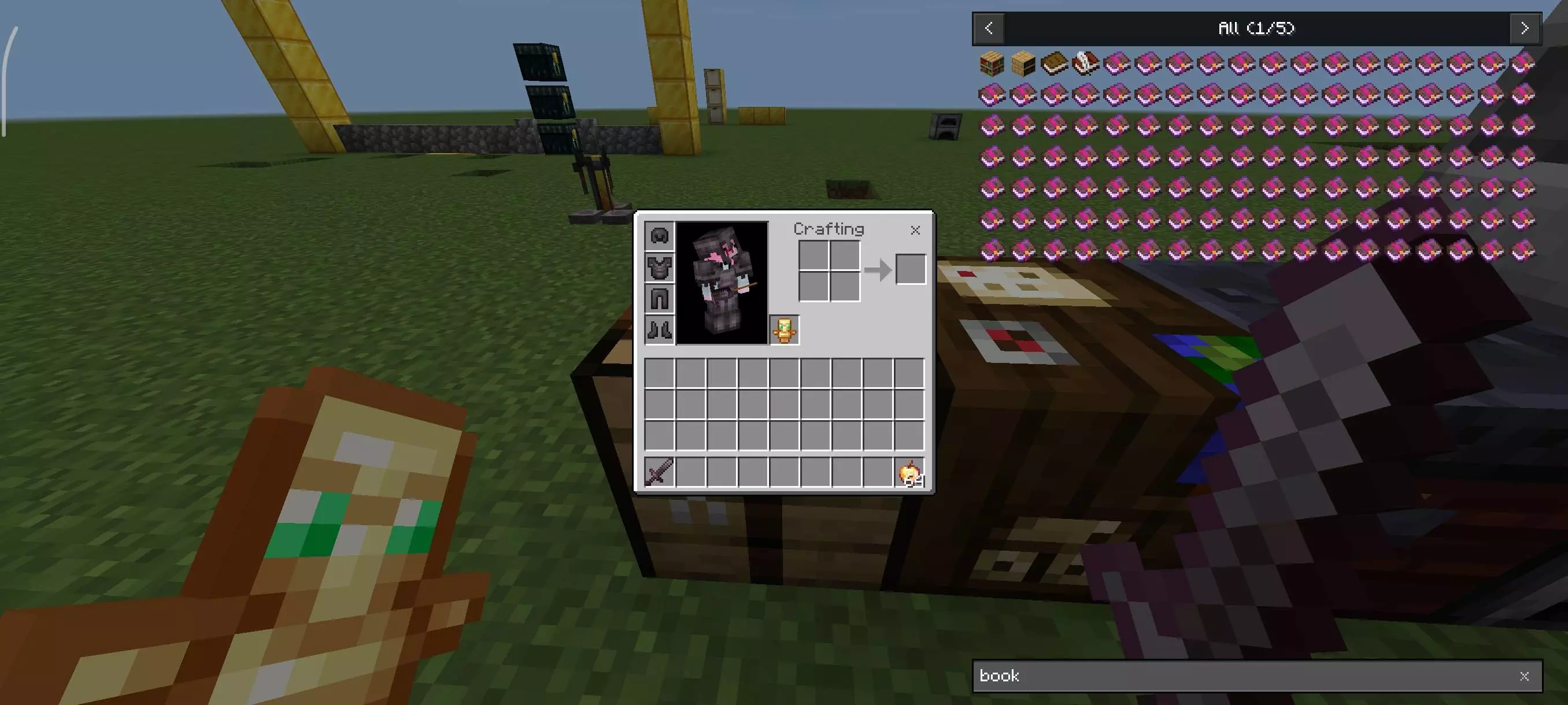 JEI Recipe Book Layout – Addon / Texture Pack screenshot