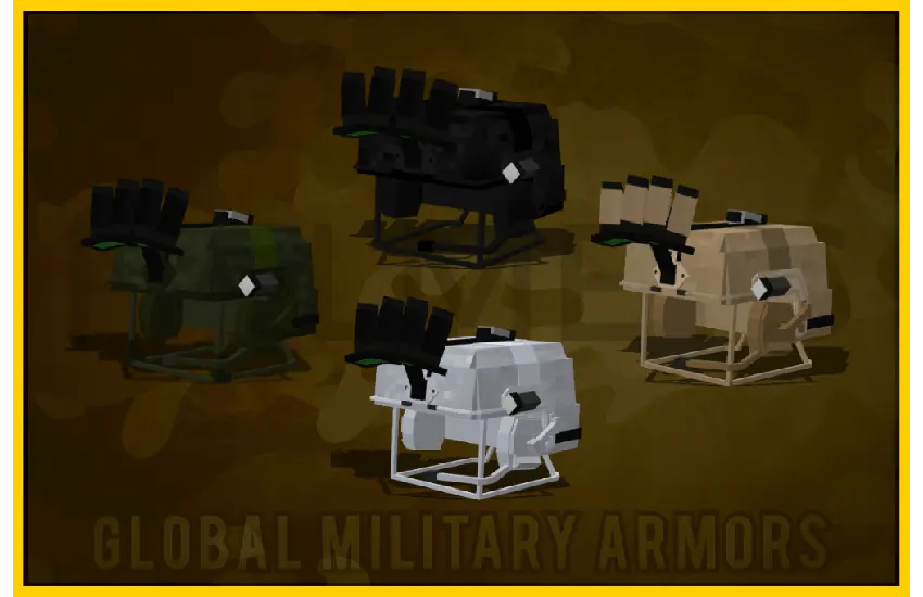 GLOBAL MILITARY ARMOUR (GMA) Mod / Addon pic 3