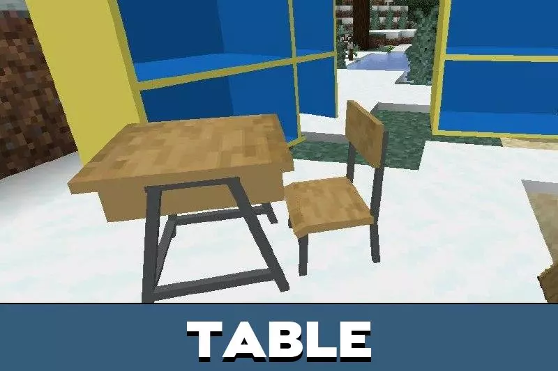 American School Furniture Mod / Addon screenshot