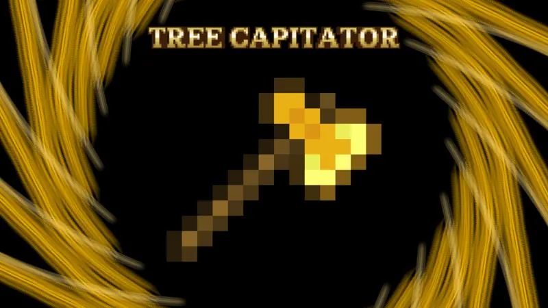 TREE CAPITATOR (no player.json) Mod / Addon thumbnail