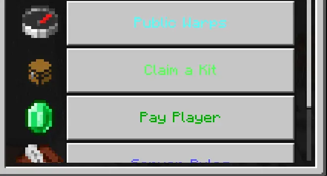 Essential menu Mod / Addon screenshot