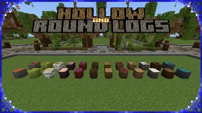 Hollow & Round Logs Mod / Addon thumbnail