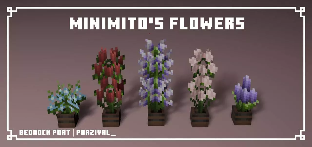 Minimito's Flowers – Addon / Texture Pack thumbnail
