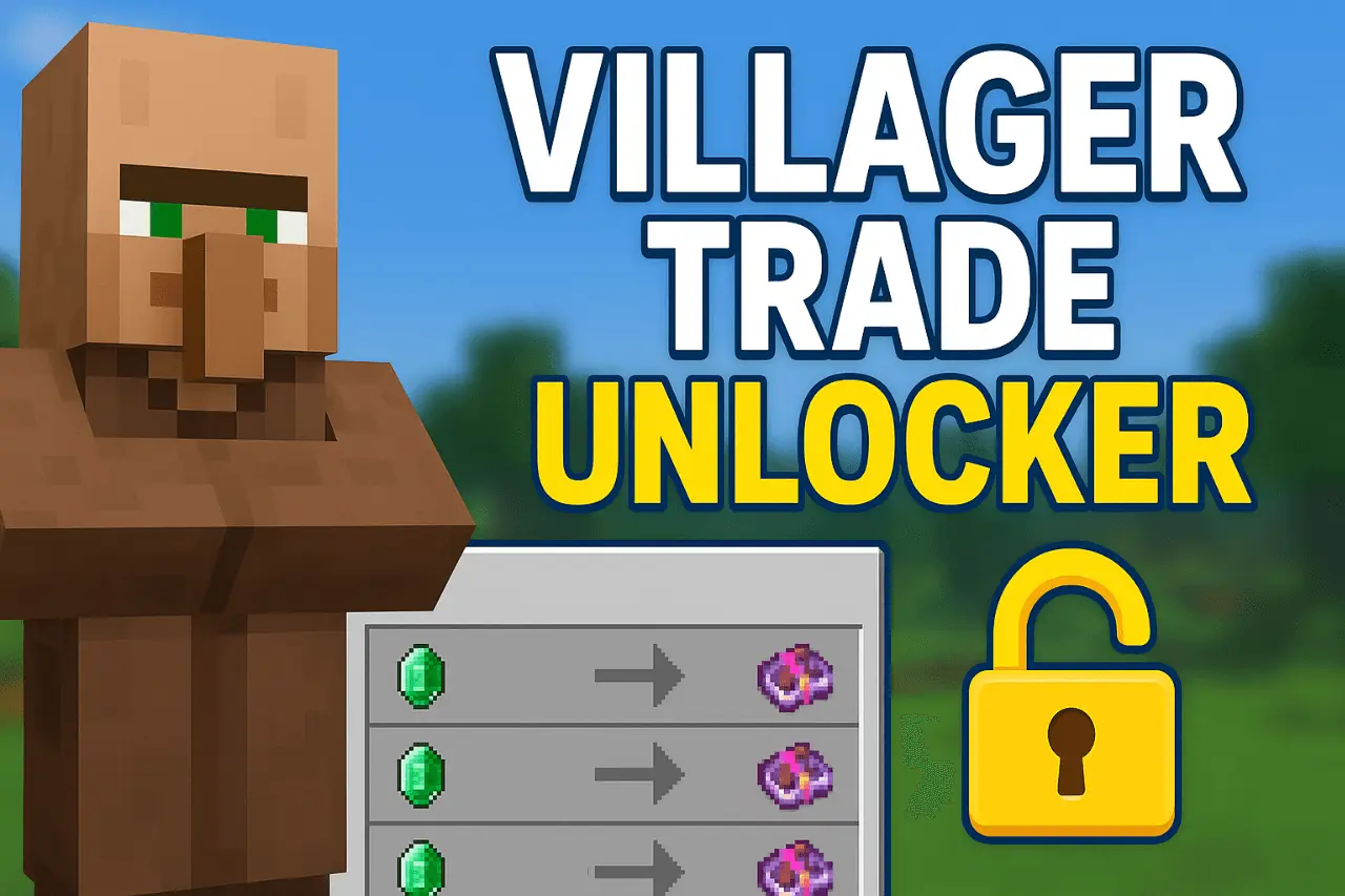 Villagers Trade Unlocker – Addon / Texture Pack thumbnail