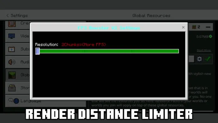 FPS BOOSTER – Addon / Texture Pack screenshot