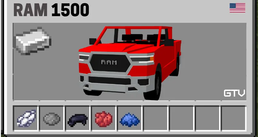 American RAM Car's (Ram Trucks) Mod / Addon screenshot