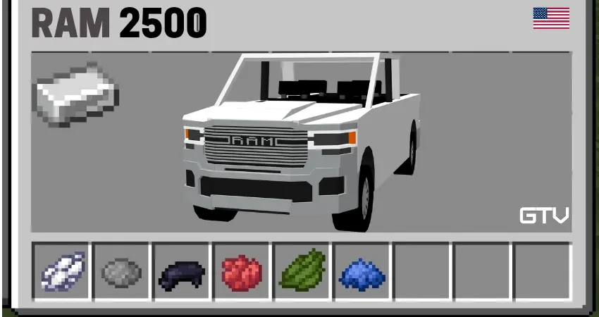 American RAM Car's (Ram Trucks) Mod / Addon screenshot