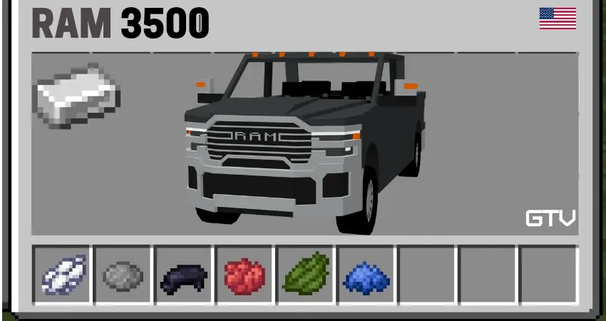 American RAM Car's (Ram Trucks) Mod / Addon screenshot