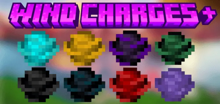 Wind Charges Plus: Ultimate Enhanced Magic Flight & Elemental Powers Mod / Addon thumbnail