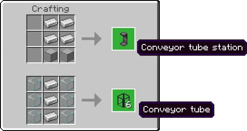 Conveyor tube Mod / Addon screenshot
