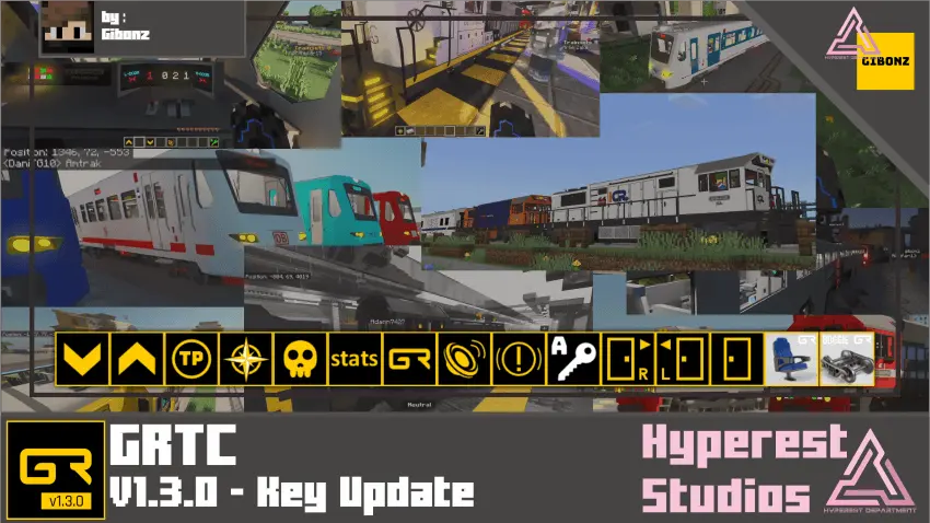 GRTC - Gibonz Railway Train Controller Mod / Addon thumbnail
