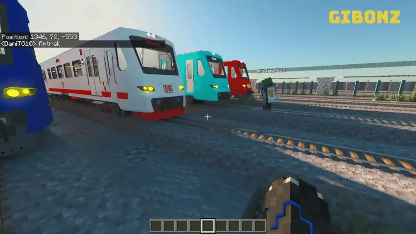 GRTC - Gibonz Railway Train Controller Mod / Addon screenshot