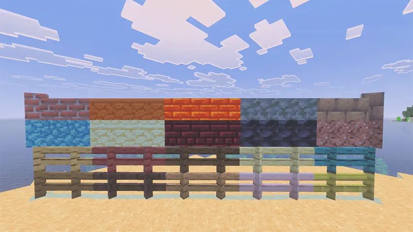 Diagonal Fence and Walls Mod / Addon screenshot
