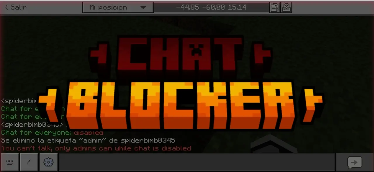 Chat Blocker Mod / Addon thumbnail