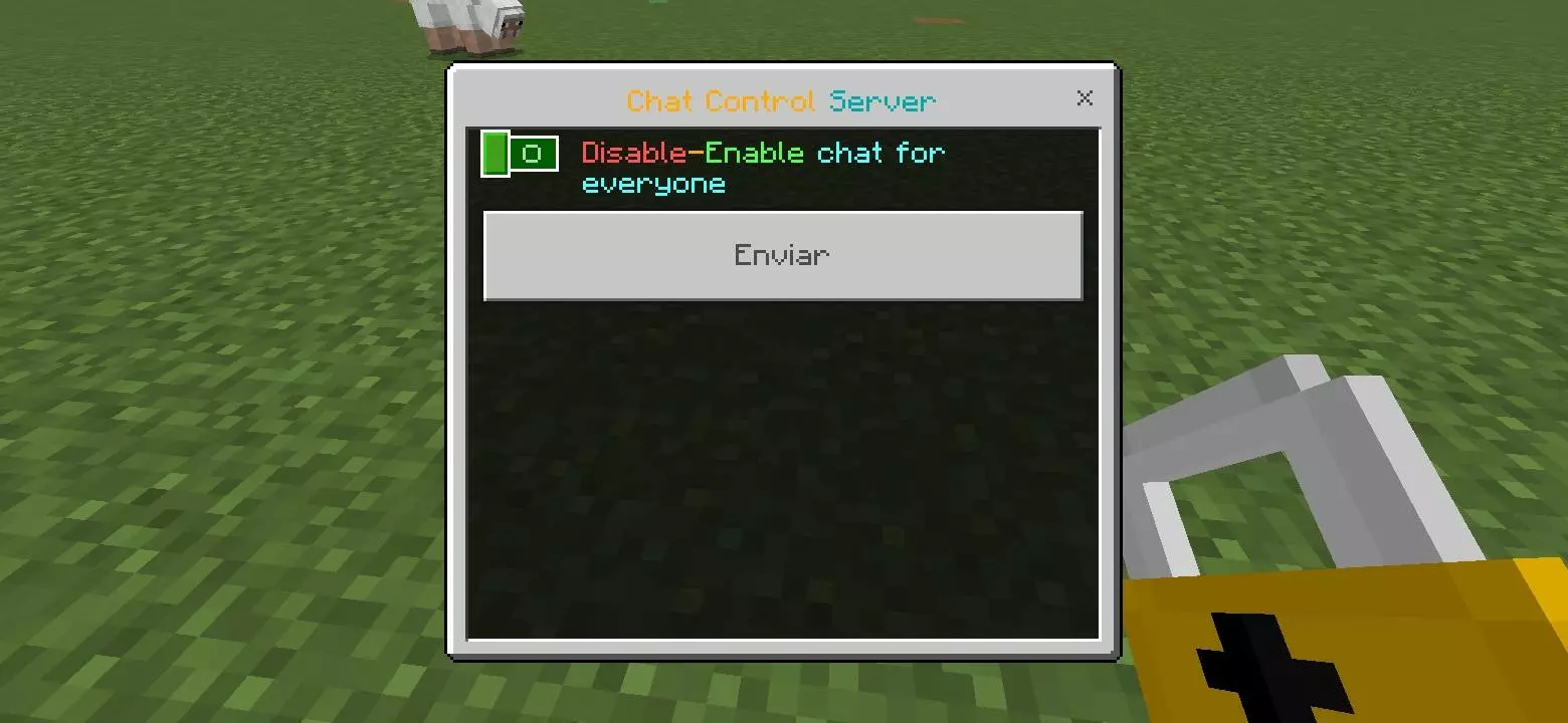 Chat Blocker Mod / Addon screenshot