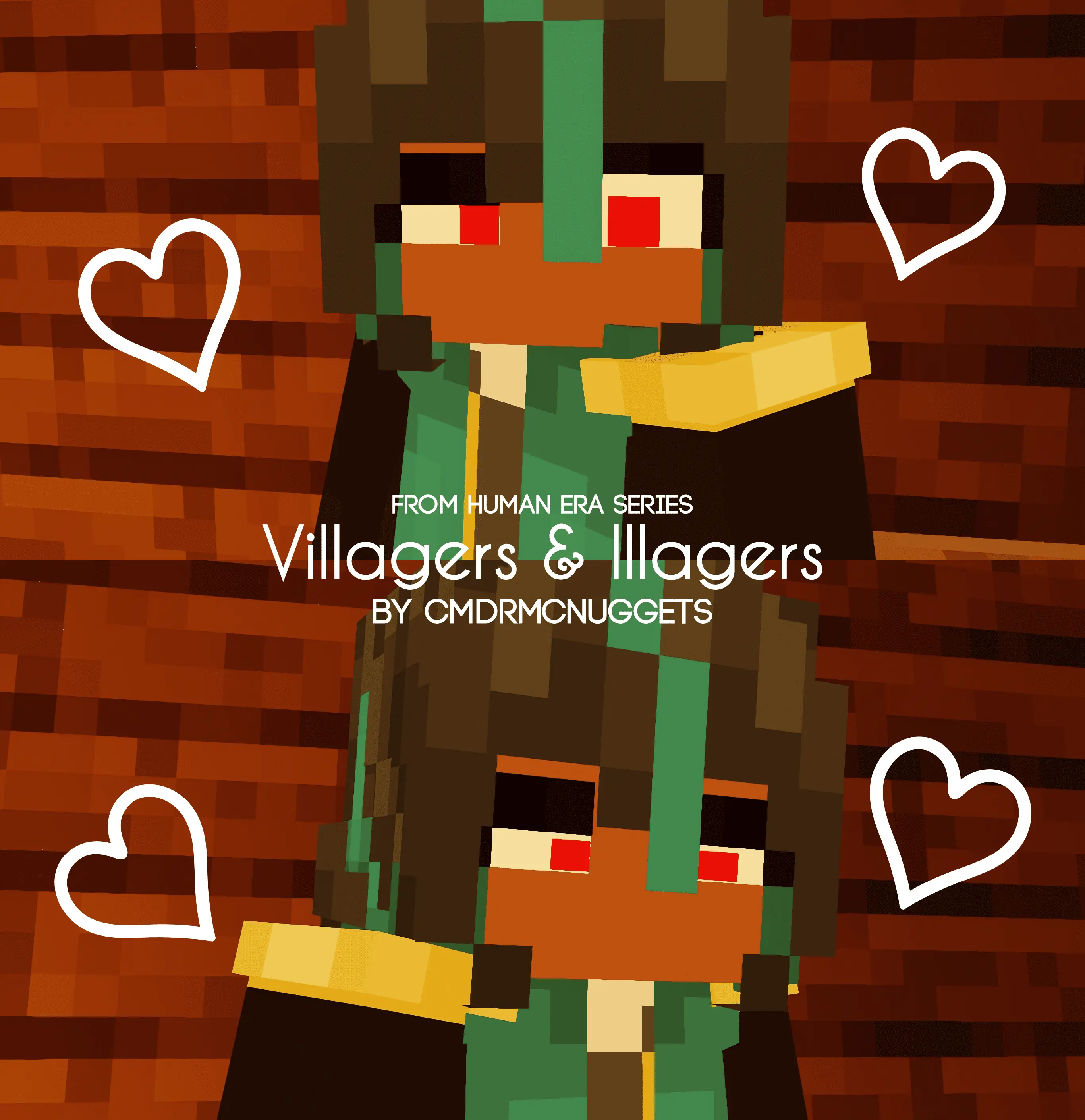 Human Era: Villagers & Illagers X Actions n Stuff – Addon / Texture Pack screenshot