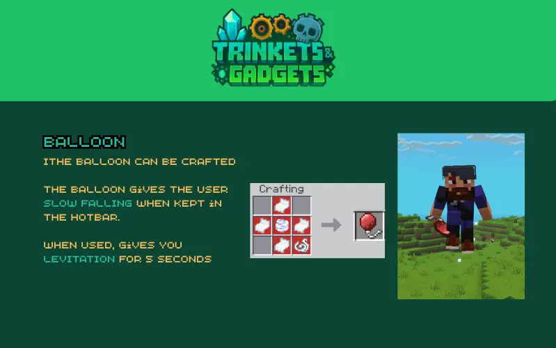 Trinkets & Gadgets Mod / Addon screenshot