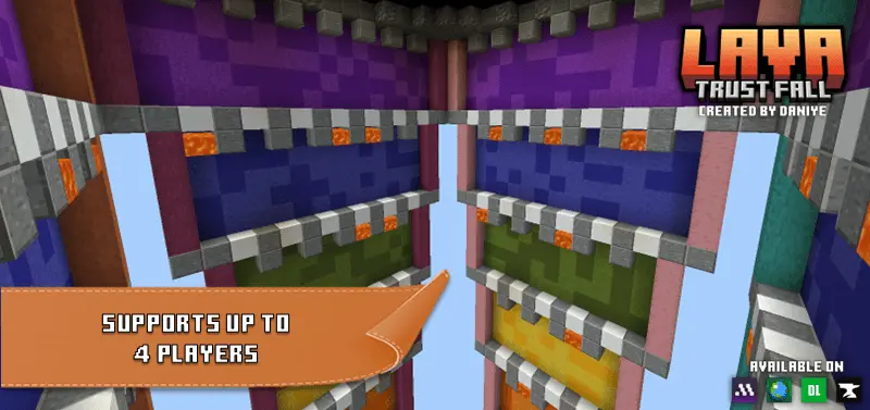Lava Trust Fall Mod / Addon screenshot