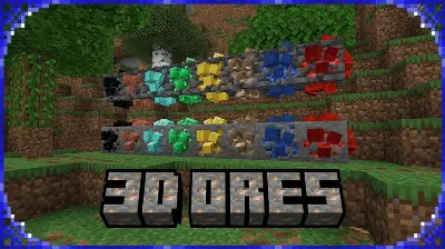 Natural 3D Ores Mod / Addon thumbnail