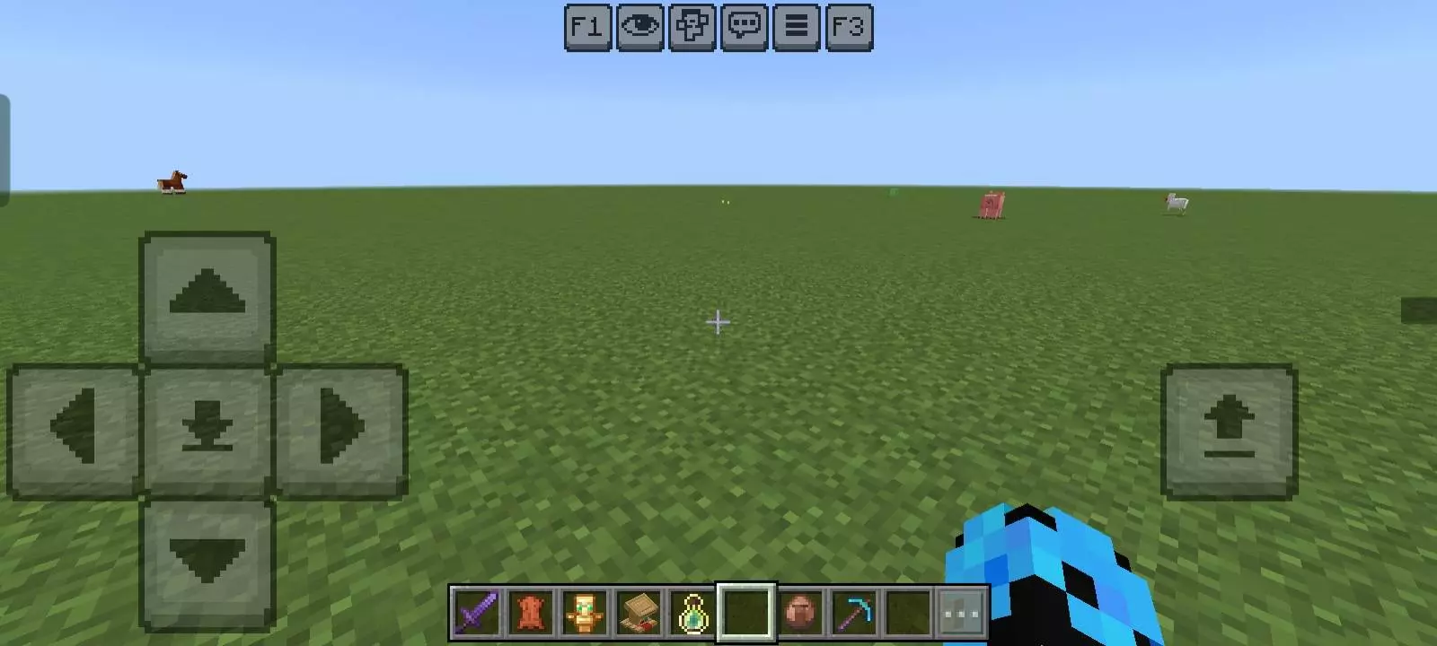F1 & F3 BUTTON – Addon / Texture Pack screenshot