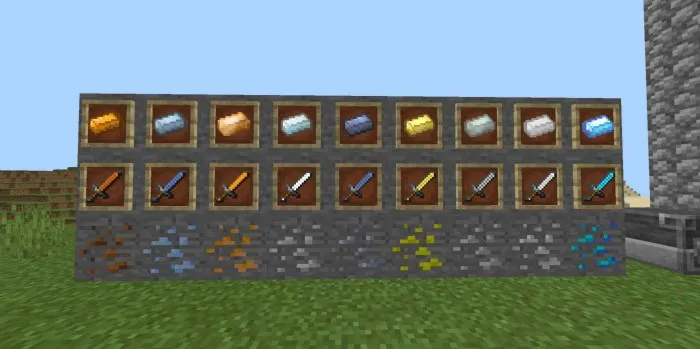 New Ores Sword Addon thumbnail