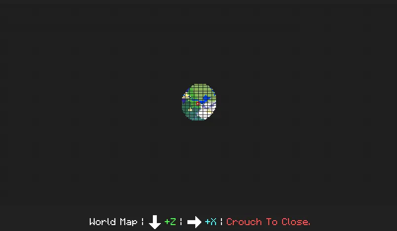 Explorer's World Map Mod / Addon screenshot
