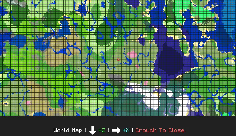 Explorer's World Map Mod / Addon screenshot