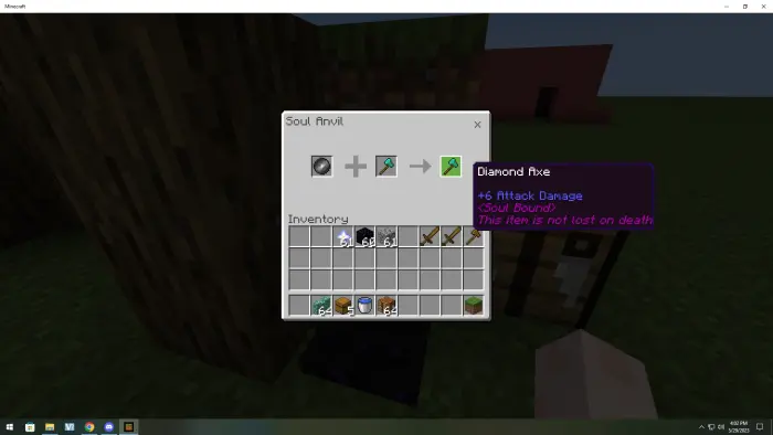 Soul Bound Items Mod / Addon screenshot