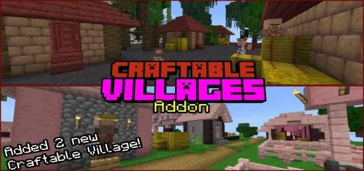 Craftable Villages Addon thumbnail