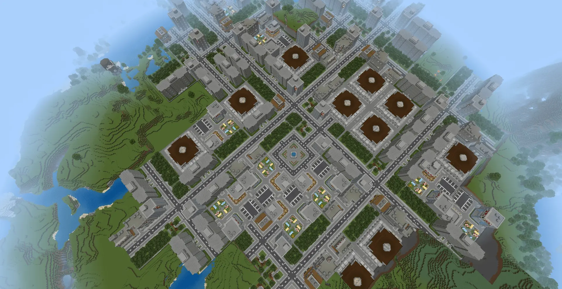 Random city structure package Mod / Addon screenshot