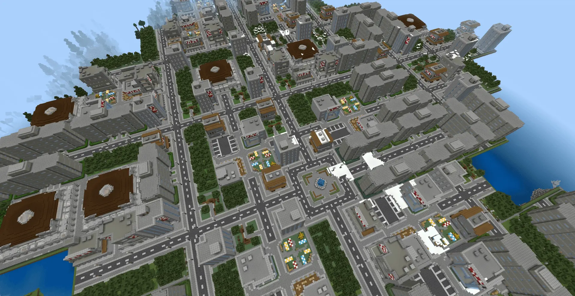 Random city structure package Mod / Addon screenshot