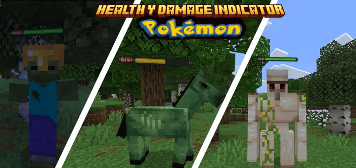 Pokémon Health y Damage Indicator Mod / Addon thumbnail