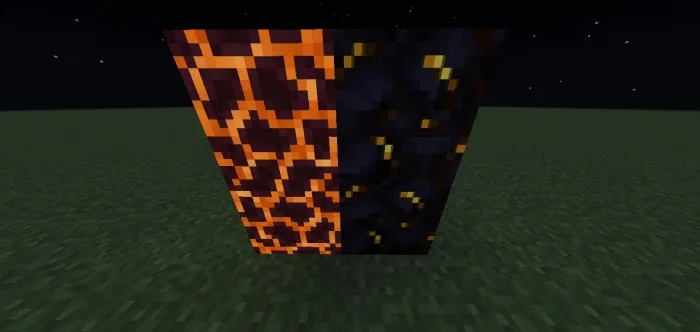 New Glowing Ore MCPE – Texture Pack screenshot