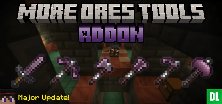More Ores Tools (Renewed) Mod / Addon thumbnail
