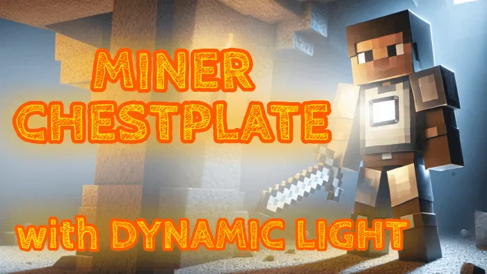 Miner Chestplate with Dynamic Light Addon thumbnail