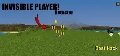 Invisibility Hider Resource Pack | Particles Shower Addon thumbnail