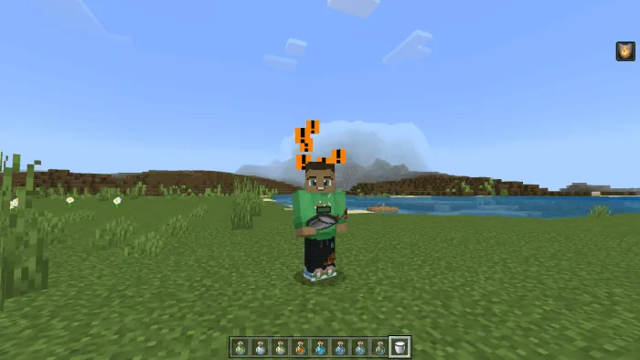 Invisibility Hider Resource Pack | Particles Shower Addon screenshot