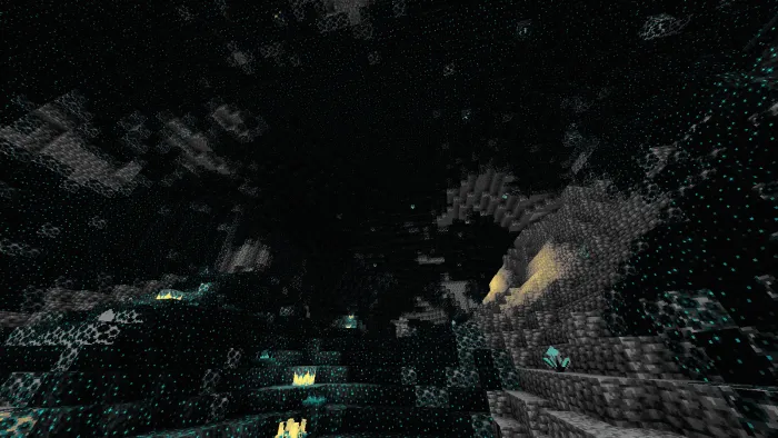 Cave and Ores Addon screenshot