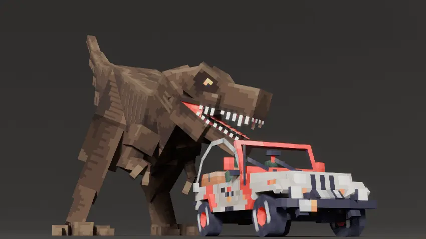 JNSO's Jurassic Vehicles Mod / Addon screenshot