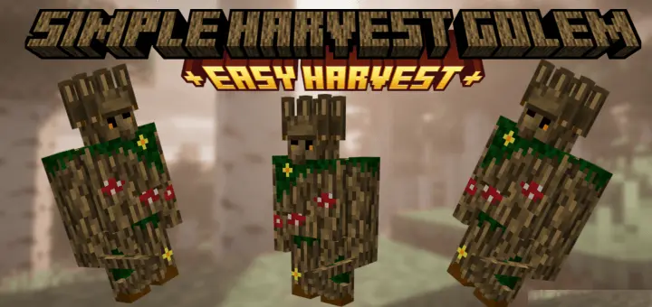 Simple Harvest Golem Mod / Addon thumbnail