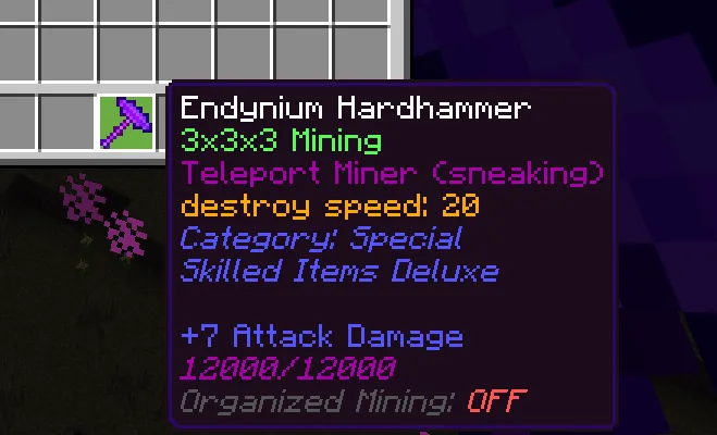 Skilled Items Deluxe Addon screenshot
