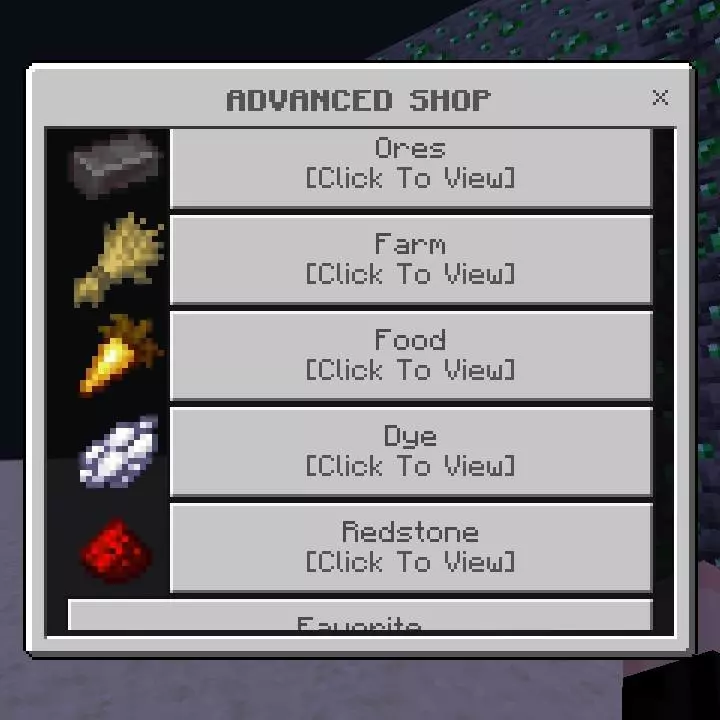 Advanced Economy Shop Mod / Addon screenshot