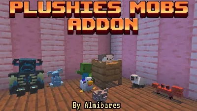 Plushies Mobs Remastered Mod / Addon thumbnail